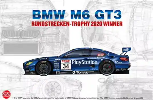 BMW M6 GT3 TURNER MOTORSPORT TEAM SPONSORED BY LIQUI MOLY Lage Prijs